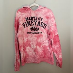 Martha’s Vineyard 1602 Massachusetts Pink Hoodie